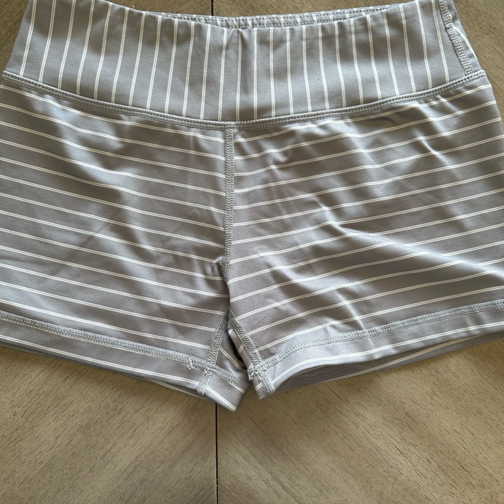 Spandex athletic shorts